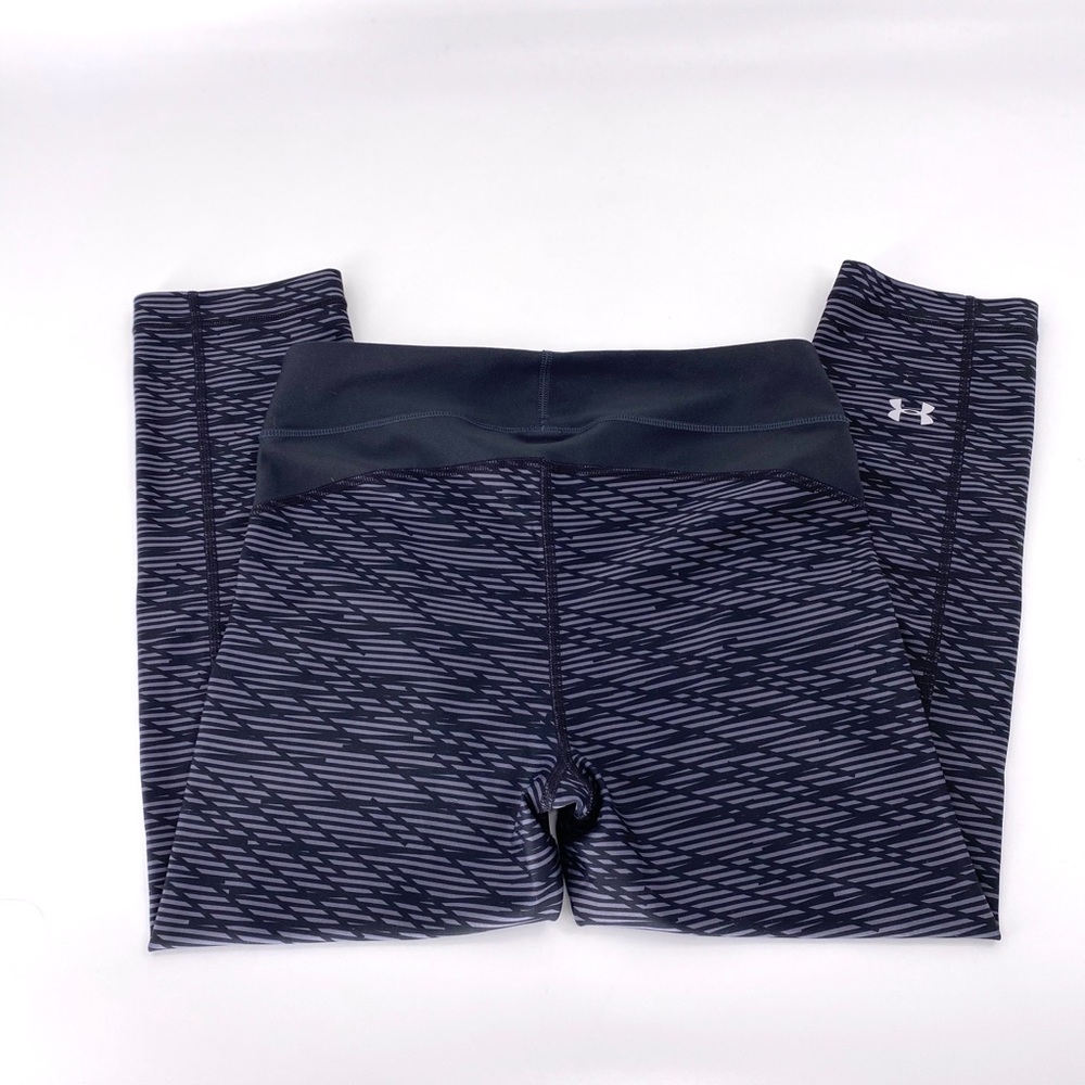 Under Armour Crop Grey Leggings Size XS - Picture 2 of 7
